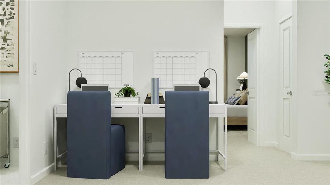 Furnished interior view inside a new home in , Davenport (Image 5).