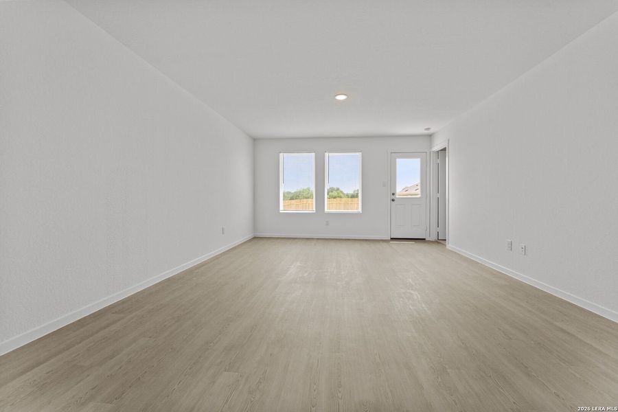 Spacious, unfurnished interior of a new home in Hidden Oasis, San Antonio (Image 25). Spacious, unfurnished interior of a new home in Hidden Oasis, San Antonio (Image 25).