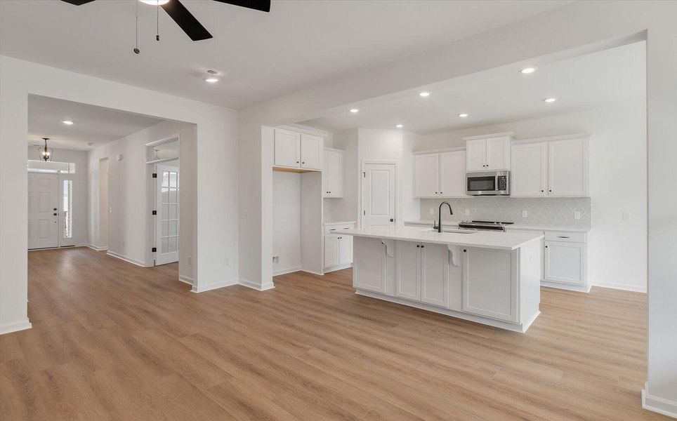Furnished interior view inside a new home in Oakley Pointe, Moncks Corner (Image 6).