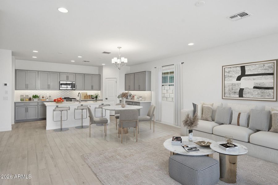 GREAT ROOM TO DINING & KITCHEN_Final 200