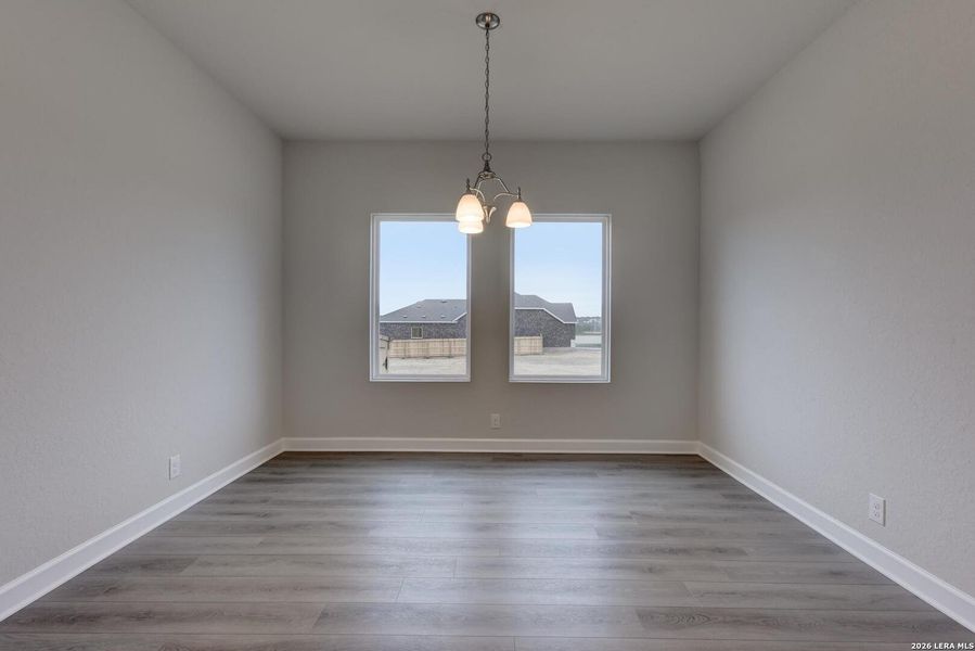Spacious, unfurnished interior of a new home in Arcadia Ridge, San Antonio (Image 18). Spacious, unfurnished interior of a new home in Arcadia Ridge, San Antonio (Image 18).