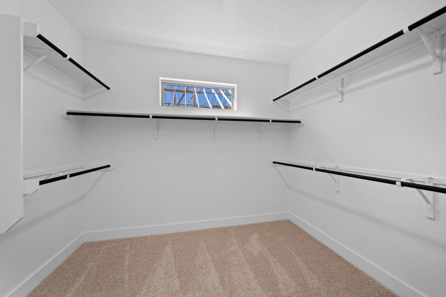 Walk-in closet in Primary Bedroom