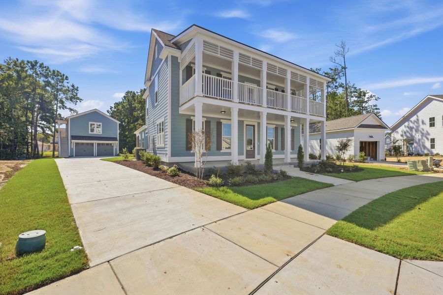 Representative exterior photo of a completed home built from the Laurel by Pulte Homes in SayeBrook, Myrtle Beach, SC (Image 23).