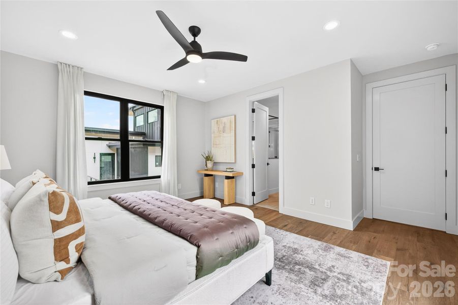 Furnished interior view inside a new home in , Charlotte (Image 19).
