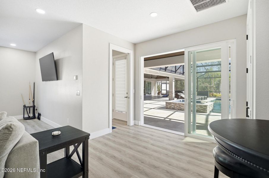 Furnished interior view inside a new home in , Palm Coast (Image 59). Furnished interior view inside a new home in , Palm Coast (Image 59).