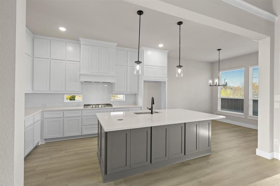 Furnished interior view inside a new home in Birdsong - Harwood, Mansfield (Image 8).