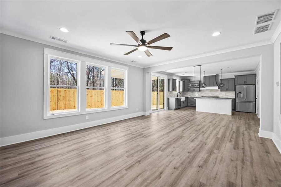 Spacious, unfurnished interior of a new home in , Monroe (Image 27).