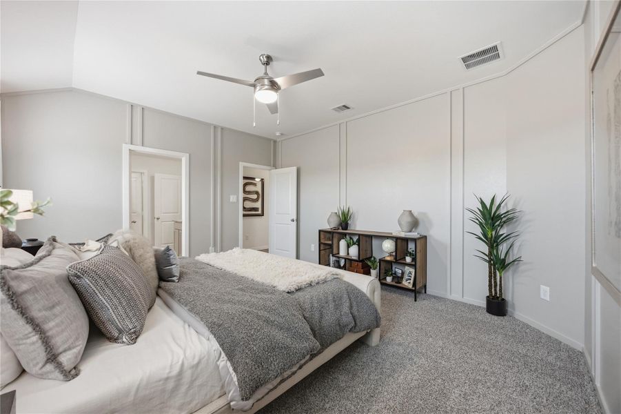 Furnished interior view inside a new home in , Houston (Image 5).