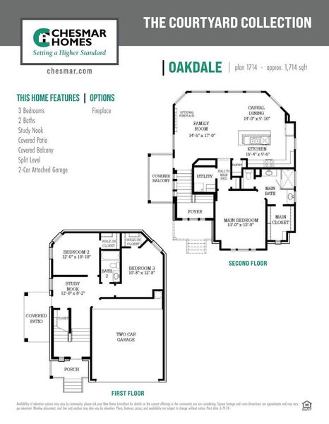 Oakdale Floorplan