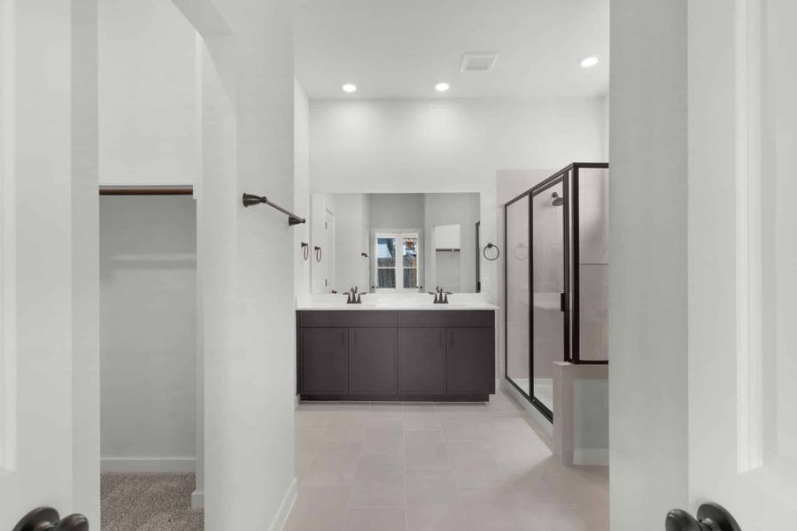 Representative furnished interior of a home built from the Julia by Chesmar Homes in Nolina, Georgetown (Image 4).