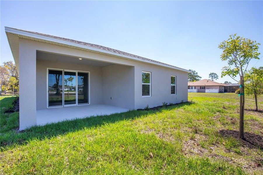 Exterior details and patio area of a home in Burnt Store Village, Punta Gorda (Image 17).