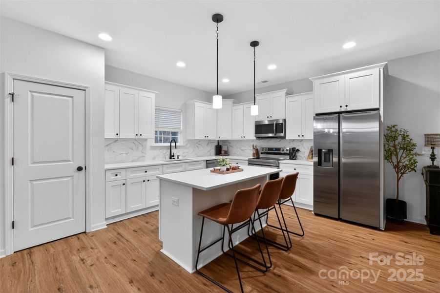 Furnished interior view inside a new home in Northway at Huffstetler, Gastonia (Image 10).