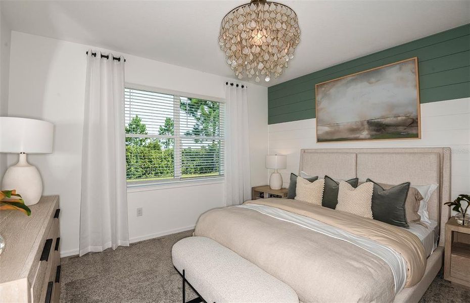 Furnished interior view inside a new home in Del Webb Sunchase, Parrish (Image 5).