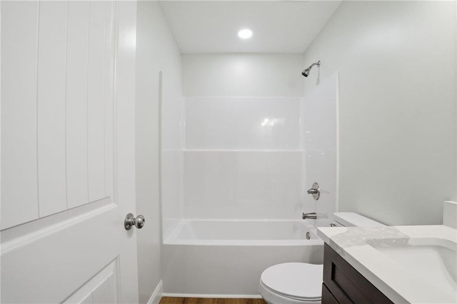 Furnished interior view inside a new home in , Eton (Image 15).