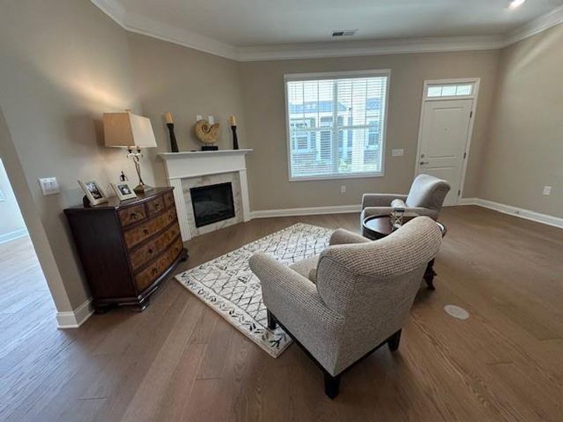 Furnished interior view inside a new home in , Cumming (Image 13).