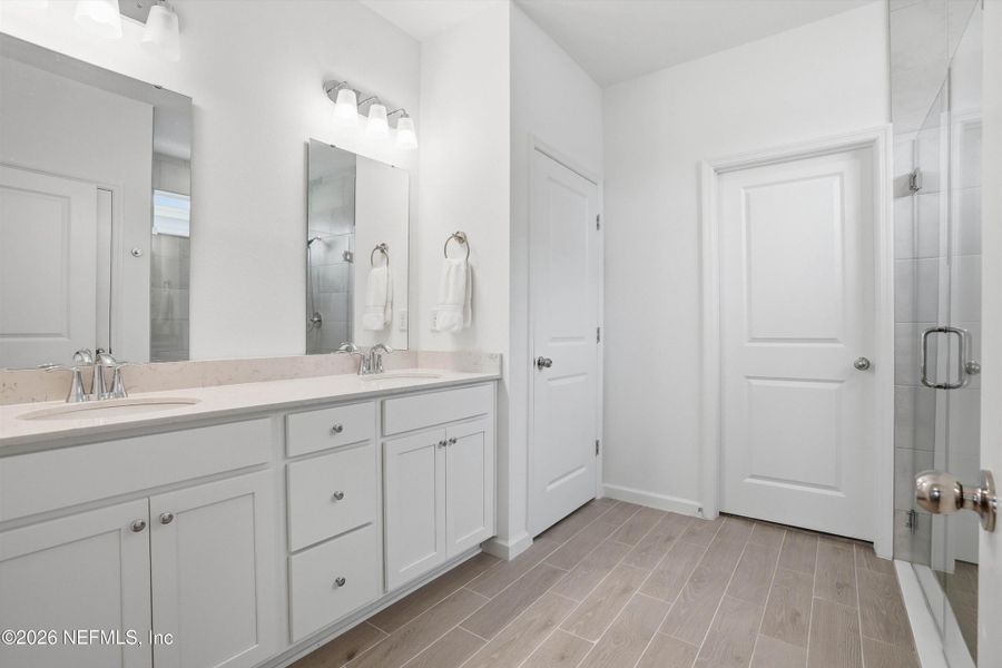 Furnished interior view inside a new home in , Jacksonville (Image 26).