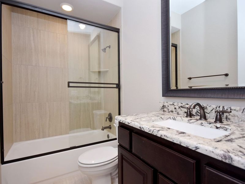 Image 472 representing the Madera II by Giddens Homes in Scofield Farms Estates, Georgetown, TX.