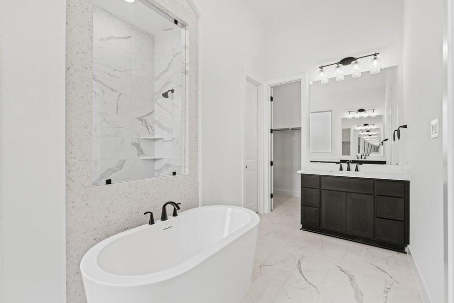 Furnished interior view inside a new home in Elyson: 65ft. lots, Katy (Image 10). Furnished interior view inside a new home in Elyson: 65ft. lots, Katy (Image 10).