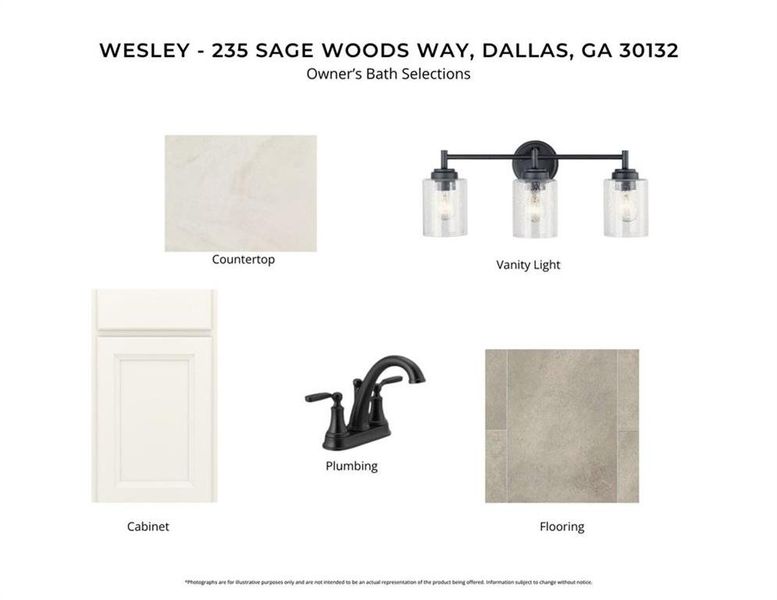Sample of building materials used in homes in Sage Woods, Dallas (Image 3).