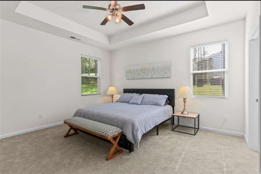 Furnished interior view inside a new home in The Villages at Oakshire, Atlanta (Image 4).