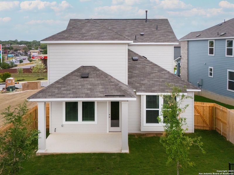 Front exterior of a new home in Avondale, San Antonio, TX, highlighting curb appeal (Image 2). Front exterior of a new home in Avondale, San Antonio, TX, highlighting curb appeal (Image 2).