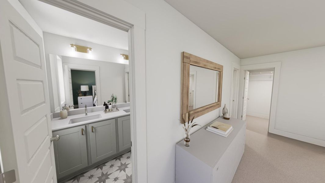 Representative furnished interior of a home built from the Magician by Garman Homes in Allen Park, Raleigh (Image 5). Representative furnished interior of a home built from the Magician by Garman Homes in Allen Park, Raleigh (Image 5).