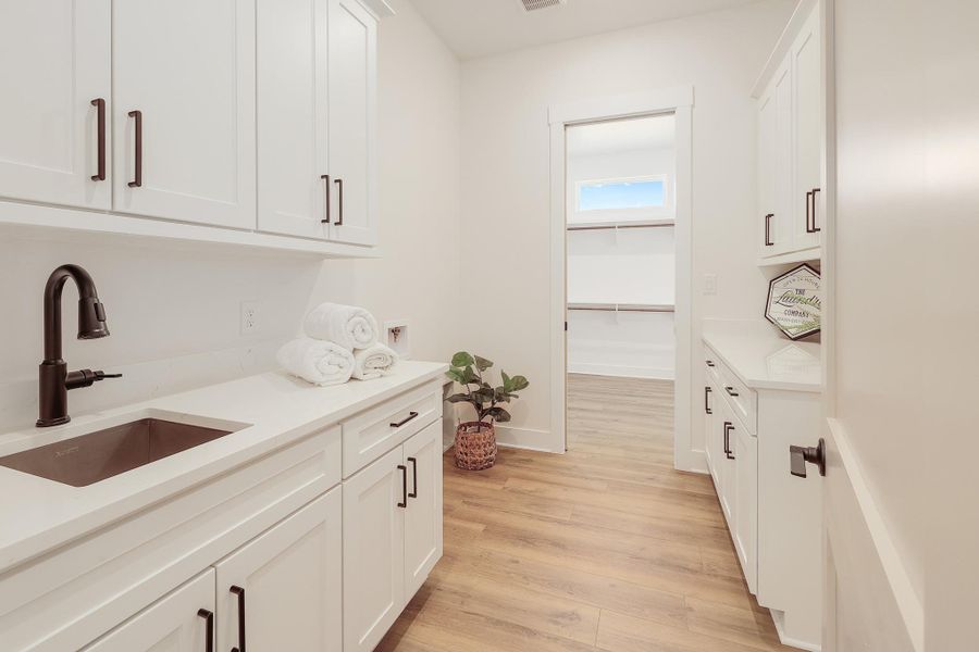 Furnished interior view inside a new home in , Liberty Hill (Image 15).