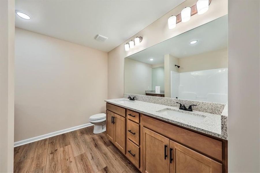 Furnished interior view inside a new home in , Rockmart (Image 9).