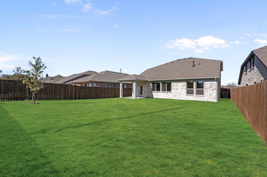 Exterior details and patio area of a home in Rolling Meadows, Lancaster (Image 22). Exterior details and patio area of a home in Rolling Meadows, Lancaster (Image 22).
