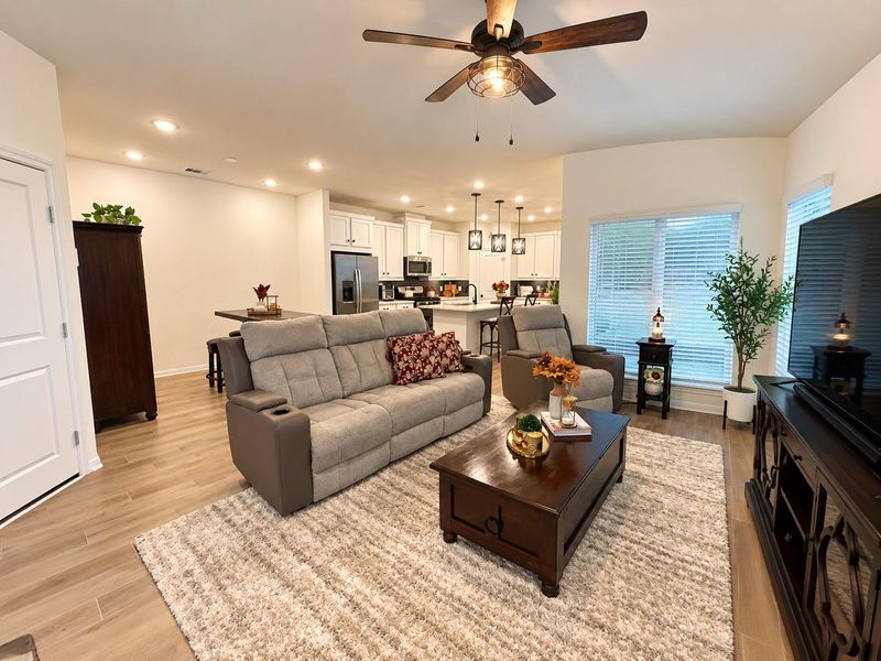 Furnished interior view inside a new home in Woodforest, Montgomery (Image 13).
