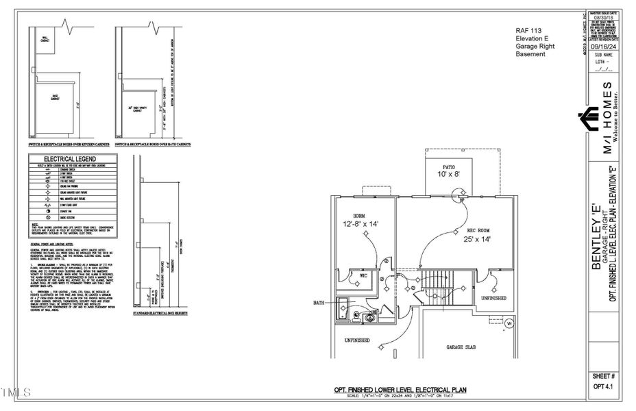 RAF113 Bentley E Basement Contract File_