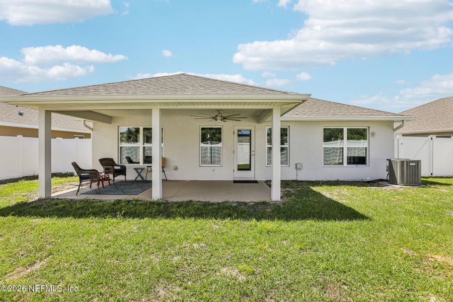 Exterior details and patio area of a home in , Cocoa (Image 24).