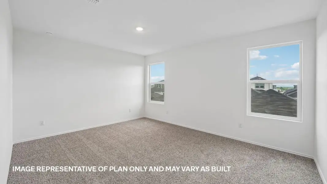 Spacious, unfurnished interior of a new home in Valverde, Bastrop (Image 33).