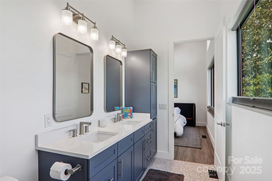 Furnished interior view inside a new home in , Hendersonville (Image 16).