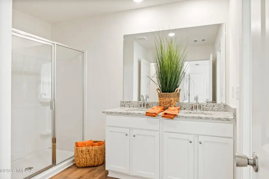 Furnished interior view inside a new home in Highland Pointe, Macon (Image 26). Furnished interior view inside a new home in Highland Pointe, Macon (Image 26).