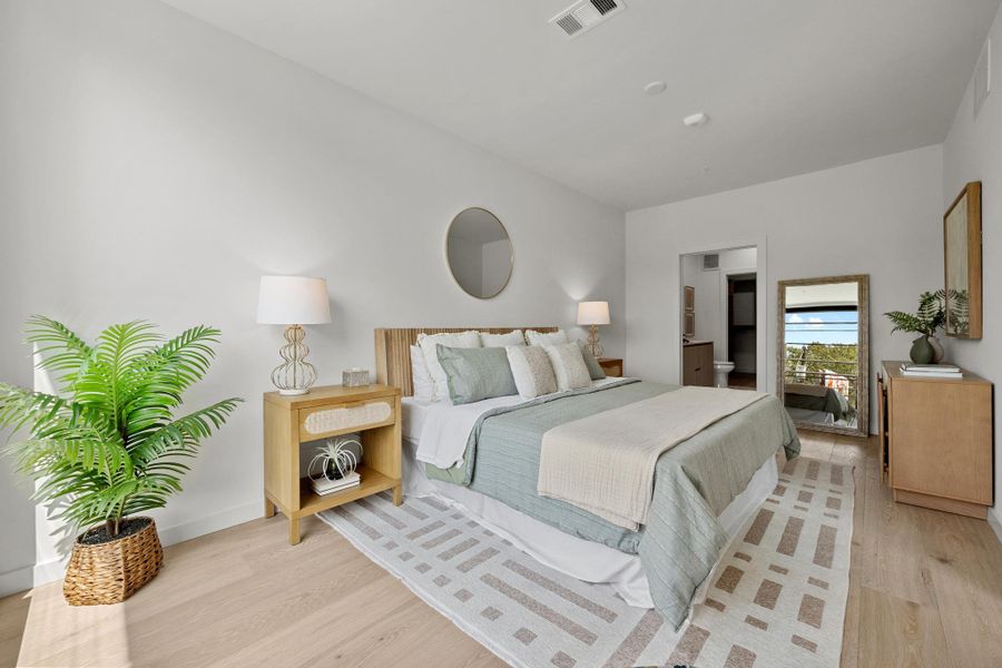 Furnished interior view inside a new home in , Austin (Image 16).