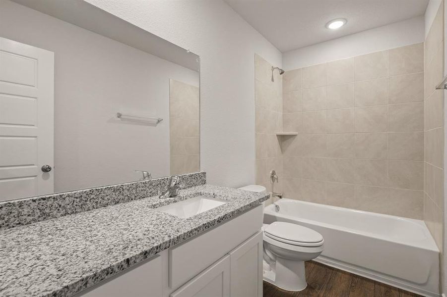 Furnished interior view inside a new home in Burgess Meadows, Cleburne (Image 6).