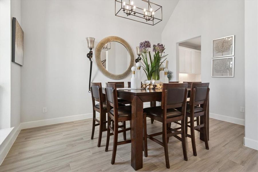 Furnished interior view inside a new home in , Little Elm (Image 7).