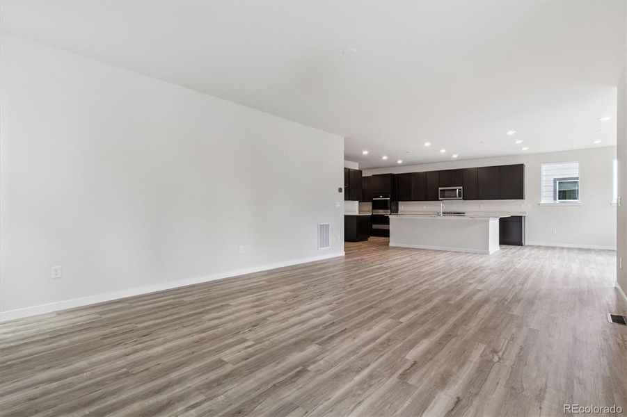 Spacious, unfurnished interior of a new home in Floret Collection at Parkdale Commons, Lafayette (Image 26).