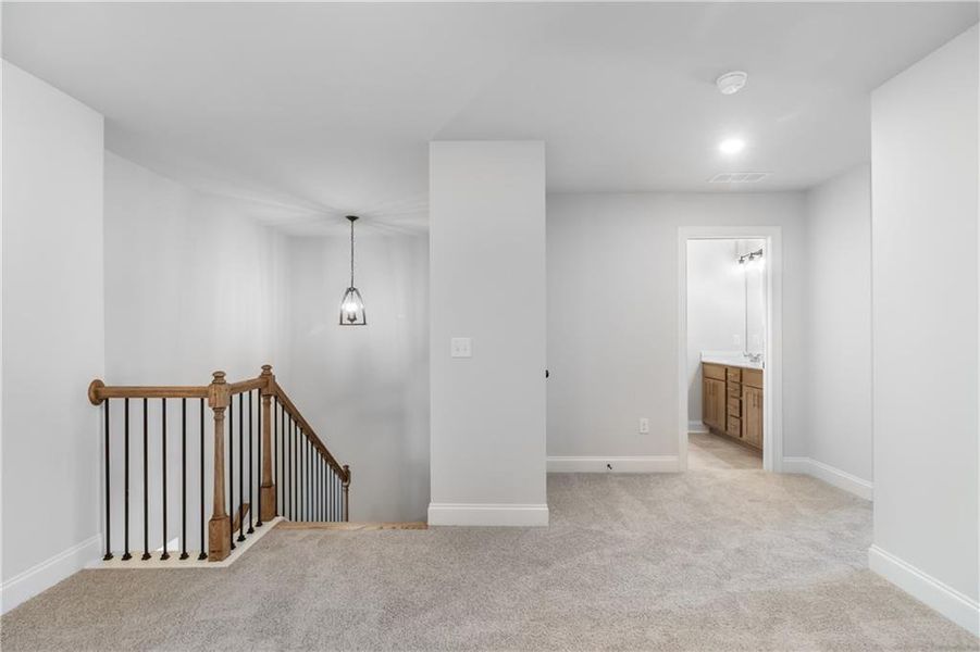 Spacious, unfurnished interior of a new home in Ridge Pointe, Athens (Image 20). Spacious, unfurnished interior of a new home in Ridge Pointe, Athens (Image 20).