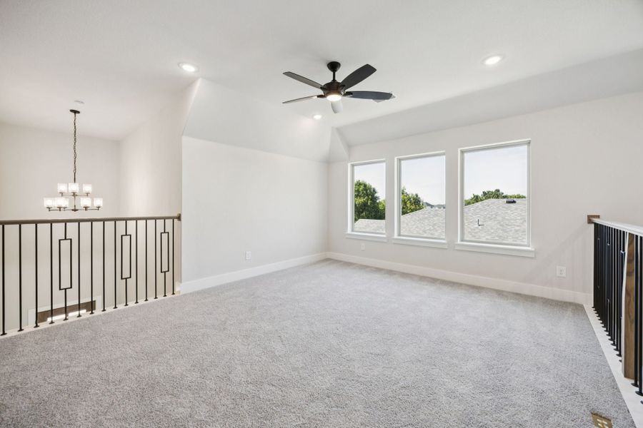 Spacious, unfurnished interior of a new home in Painted Tree Lakeside, McKinney (Image 34).