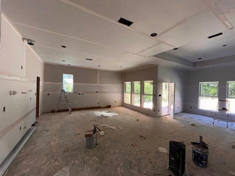 In-progress construction of a new home in , Beaumont, TX (Image 9).