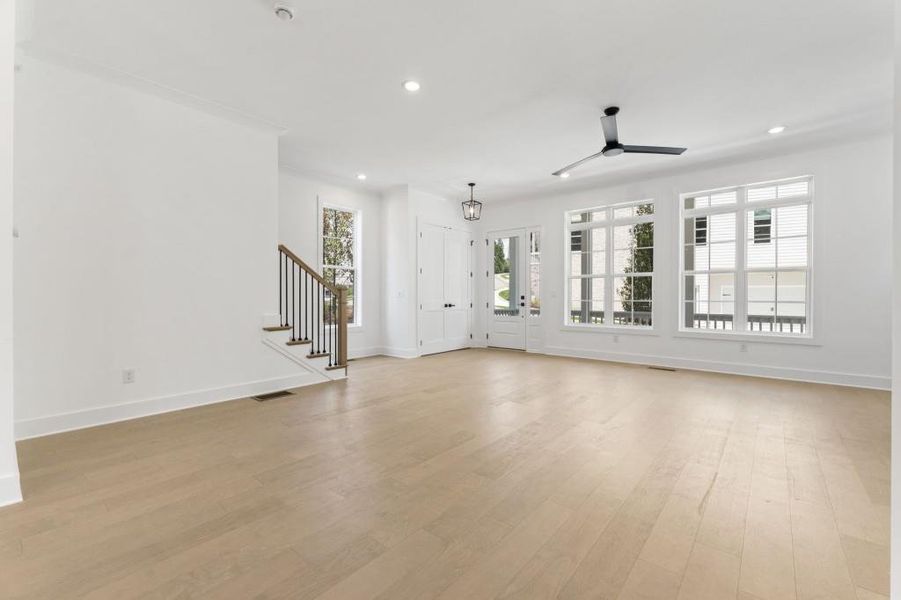 Spacious, unfurnished interior of a new home in , Roswell (Image 42).