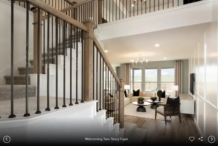 Interior photos- Photo of Pulte model home with same floor plan, not of actual home listed.