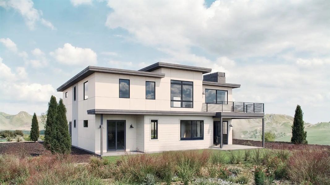 Representative exterior details of a home built from the Willow by Work Shop Colorado in Signature at Crystal Valley, Castle Rock (Image 2). Representative exterior details of a home built from the Willow by Work Shop Colorado in Signature at Crystal Valley, Castle Rock (Image 2).