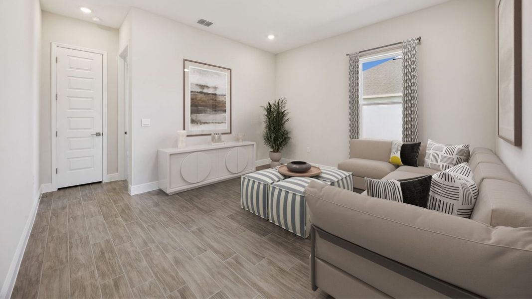Representative furnished interior of a home built from the Everett by D.R. Horton in Buena Lago, St. Cloud (Image 13).