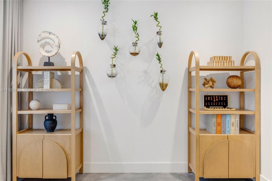 Furnished interior view inside a new home in , Miami (Image 16).