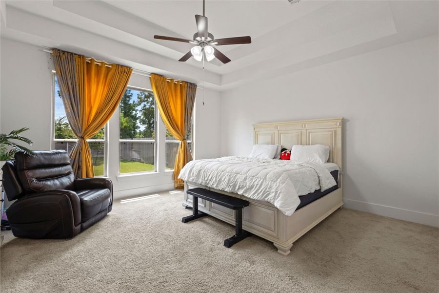 Large primary bedroom Large primary bedroom