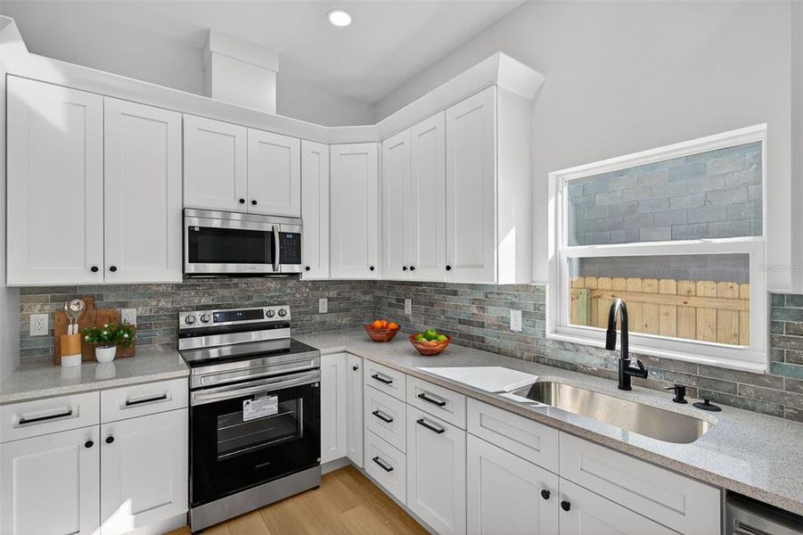 Furnished interior view inside a new home in , Tampa (Image 46). Furnished interior view inside a new home in , Tampa (Image 46).