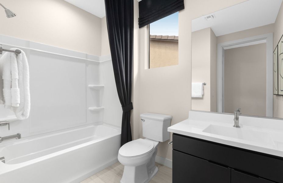 Representative furnished interior of a home built from the Refuge by Del Webb in Sun City Anthem at Merrill Ranch, Florence (Image 10).